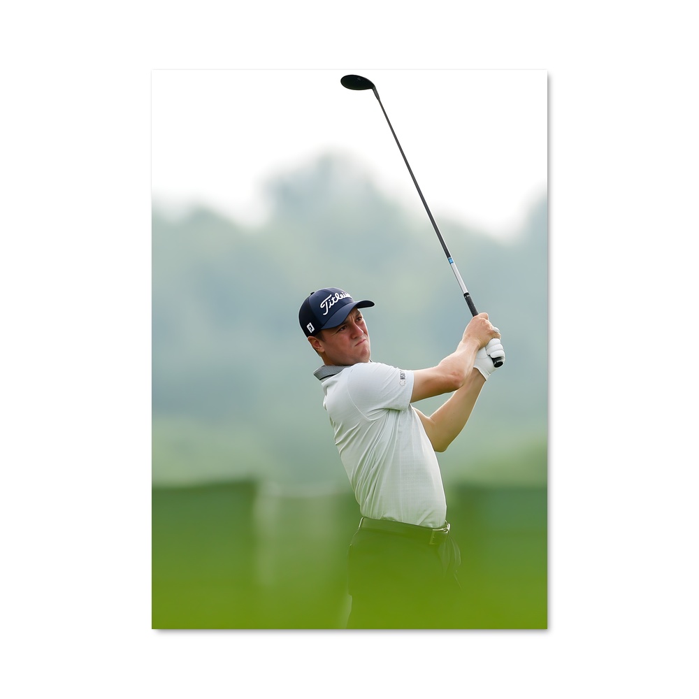 Poster Justin thomas golfeur